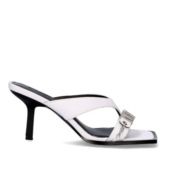 SANDÁLIA SALTO BAIXO JOSEPHINE-011 BRANCO