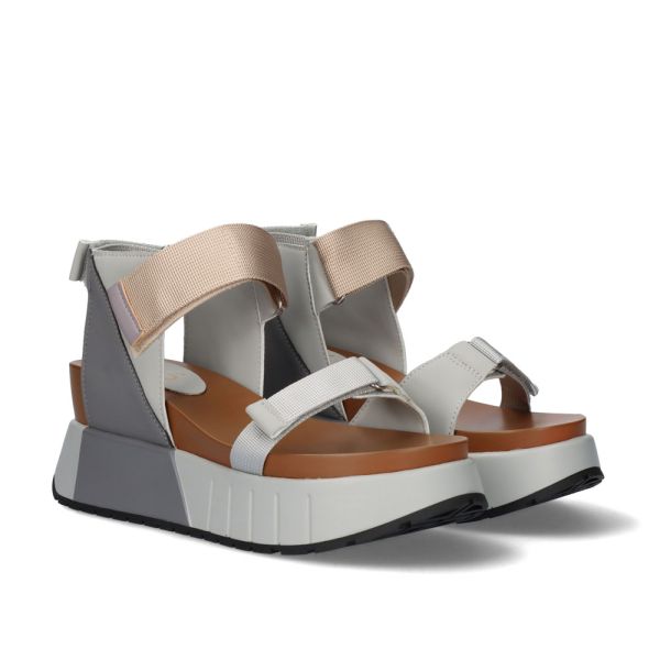 SANDÁLIA EXÉ OLIVIA-921 CINZA