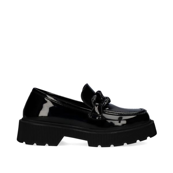 MOCASSINS ESTILO CHAROL PB6265-T7 EM PRETO